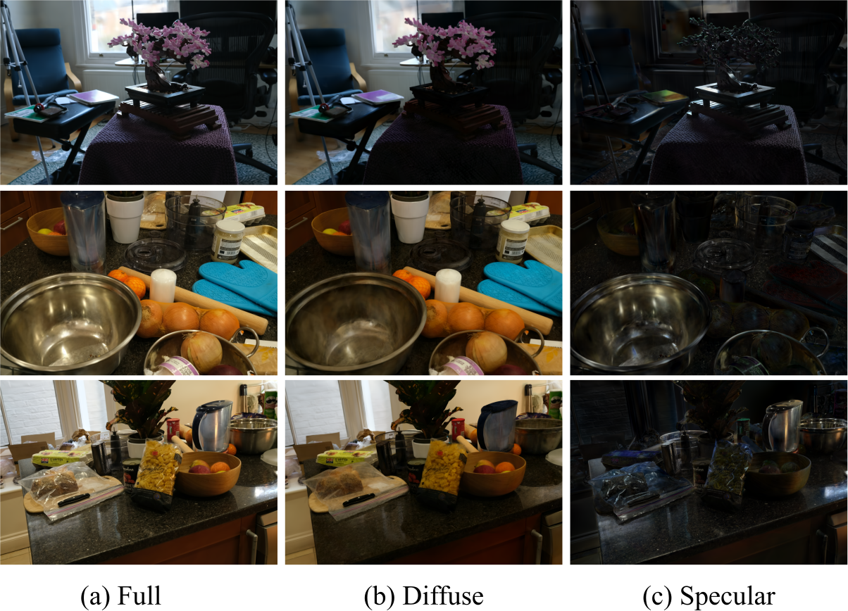 Diffuse-specular disentanglement