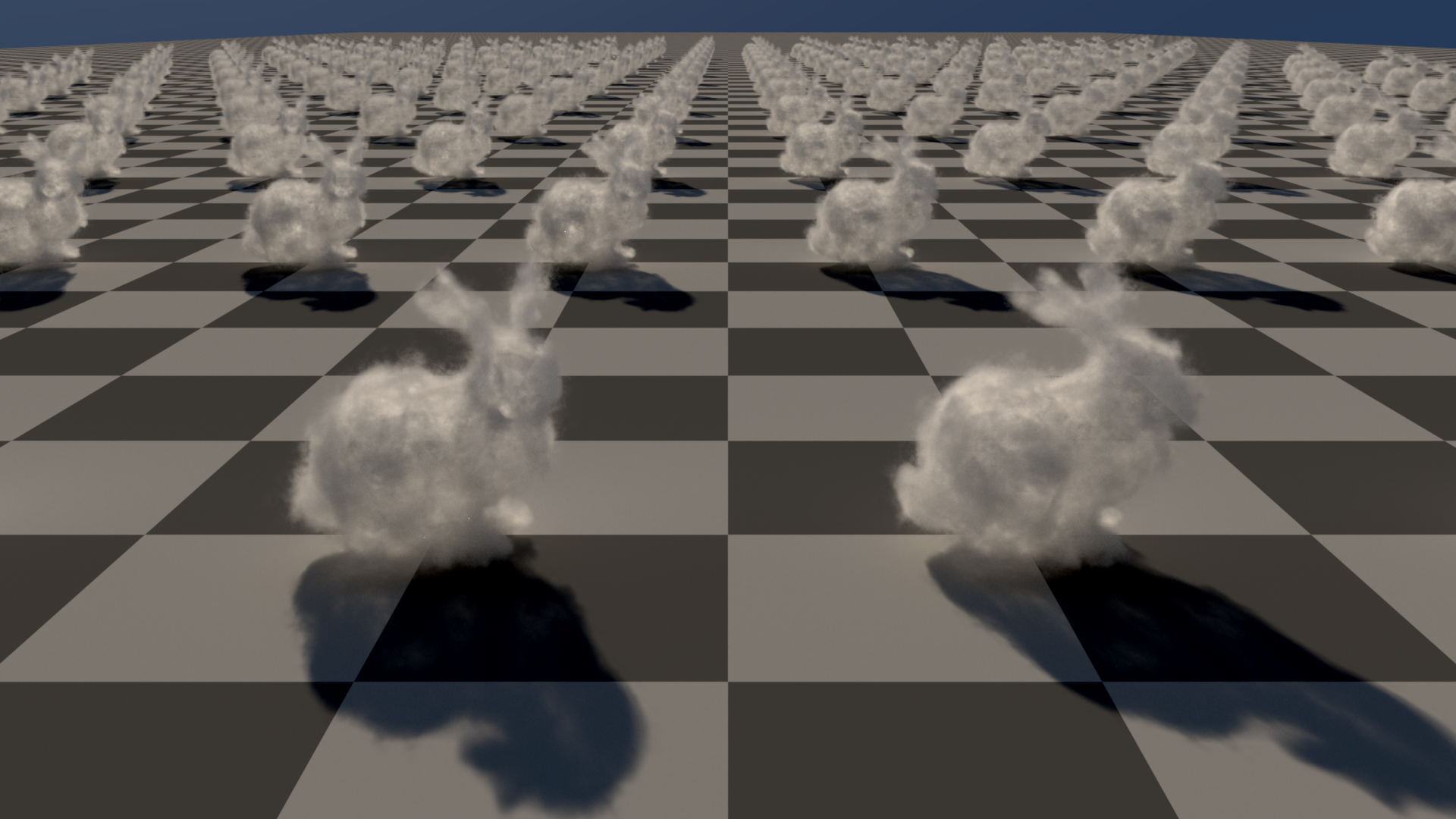 Converged reference render